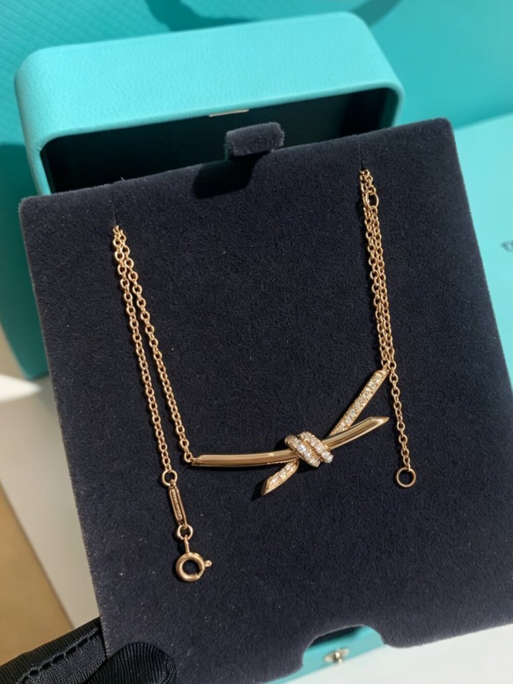 TF Paloma Picasso Olive Branch Vine Pendant Necklace